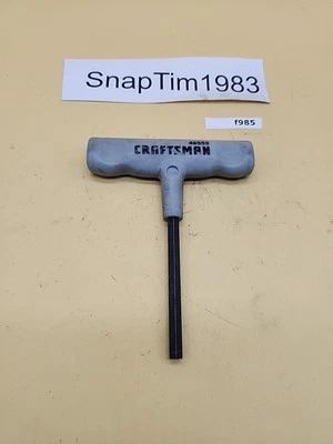 Craftsman  Tools T Handle Allen Wrench 8mm 46555Hex Wrench USA  - Image 1 of 4