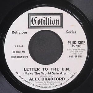 ALEX BRADFORD: letter to the u.n. (make the world safe again) / sunday mo'nin' - Imagen 1 de 2