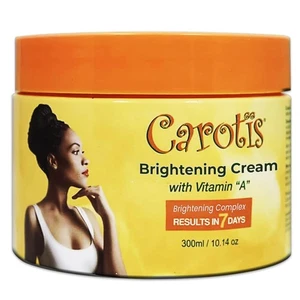 CAROTÏS Skin Brightening Cream – 300ml / 10.14fl oz – 7 Day Night Cream for U... - Picture 1 of 5