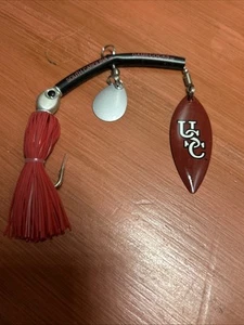 South Carolina Gamecocks Flexible Spinner College Fishing Lure by Talegaters - Picture 1 of 1