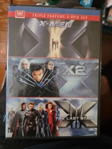 X-Men Triple Feature DVD 2010 20th Century Fox FF A Patrick Stewart Hugh Jackman - Picture 1 of 1