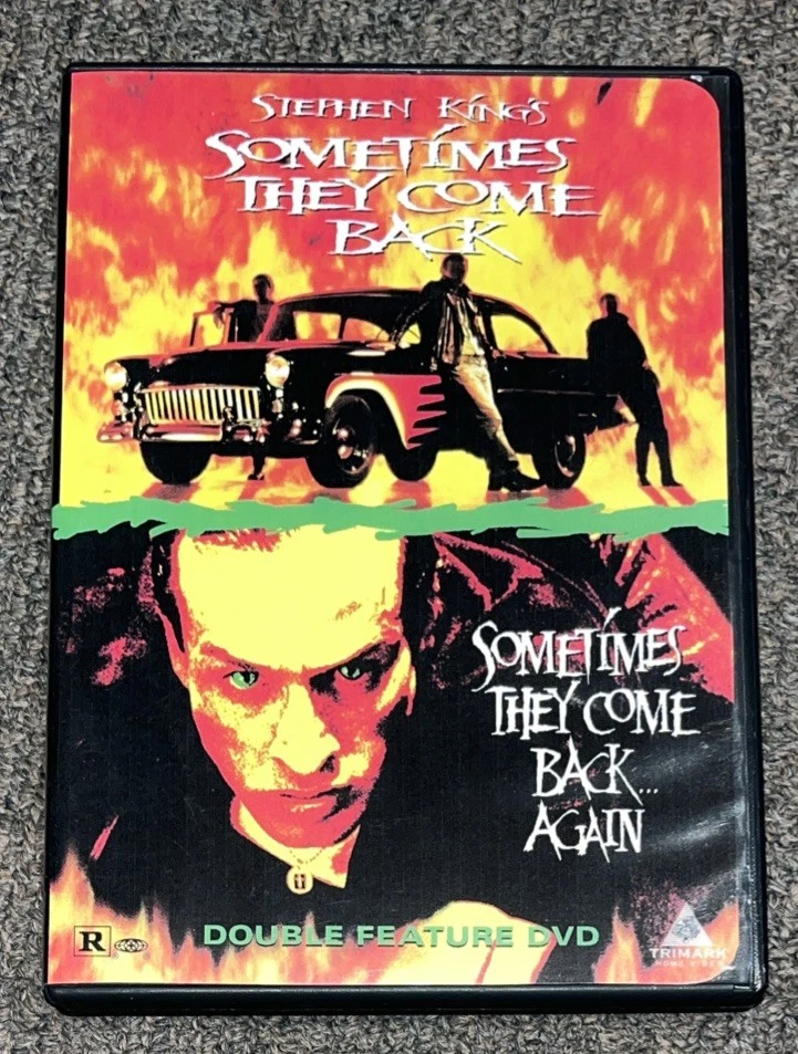 Sometimes They Come Back & Again DVD (1991/1996) Stephen King TV Horror Movie - Image 1 of 3