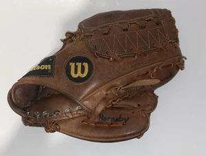 Guante de béisbol vintage Wilson A2000-L doble bisagra de cuero hecho en Japón 11" derecho - Imagen 1 de 8