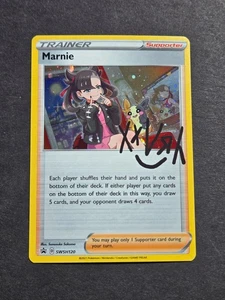 Pokemon MARNIE SWSH120 - 2021 SWORD & SHIELD BLACK STAR PROMO HOLO - NM+ - Picture 1 of 2