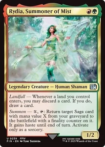 RYDIA, SUMMONER OF MIST x4 mtg NM-M Final Fantasy 4 Unc - Picture 1 of 1