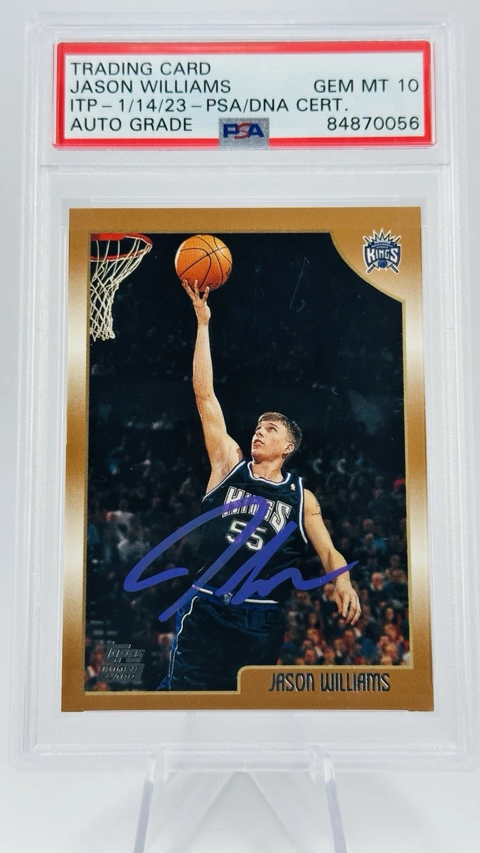 Jason Williams Rookie Topp Basketball Trading Cards & Accessories