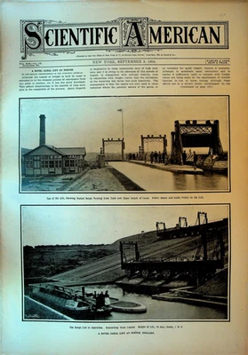 Scientific American September 3 1904 Manhattan Bridge Louisiana Purchase Expo - Image 1 of 4