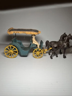 Stanley Toys 铸铁马车老式马车美国制造! — 第 1/4 张图片