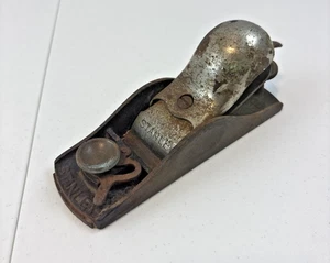 Vintage STANLEY No 18 Knuckle Joint Lever Cap Block Plane Adj. Throat - Picture 1 of 15