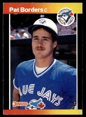 1989 Donruss Pat Borders Rookie Toronto Blue Jays #560 - Image 1 of 2