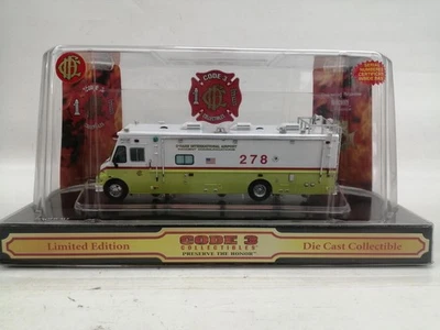 CODE3 O'HARE INTER AIRPORT 1 1/64 diecast el - Photo 1/4