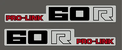 CALCOMANÍAS BASCULANTES HONDA 1983 REPRO CR60R ¿pueden adaptarse a otros años? Foto 1 de 4