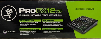 Mackie Pro FX 12 v3 Mischpult | Beschreibung beachten! #C7 1135 M11 - Bild 1 von 3