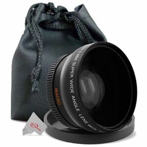 Vivitar 40.5mm .43X Wide Angle Lens For Pentax Q 02 5-15mm, Q 06 15-45mm f/2.8