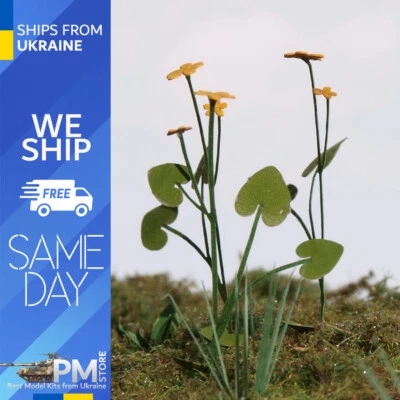 Model Scene VG3-003 1/32-1/35 Marsh Marigold Diorama upgrade accessories - Image 1 of 3