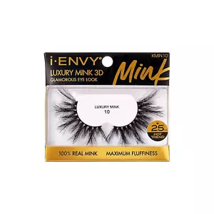 I-Envy False Lashes Luxury Mink Collection Eyelashes 100% Real Mink Glamorous Ey - Picture 1 of 12