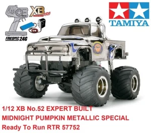TAMIYA 1/12 XB No.52 EXPERT BUILT MIDNIGHT PUMPKIN METALLIC SPECIAL RTR 57752 - Picture 1 of 4