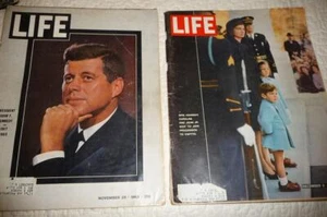 LIFE Magazine ~ Nov 29 & Dec 6, 1963 PRESIDENT KENNEDY JACKIE CAROLINE JOHN JR. - Picture 1 of 1