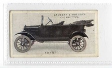 (Jy829-100) Lambert & Butler,Motor Cars A Series,Ford,1922 #18