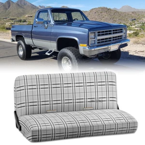 Cubierta de manta de sillín cubierta de asiento de camión de banco delantero para Chevy C/K 10/20 1961-1986 - Imagen 1 de 11