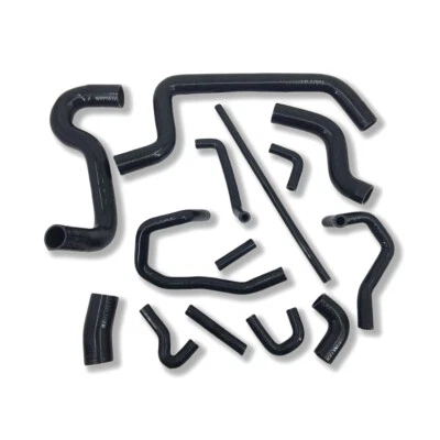 For 1989-1992 Ford Ranger 2.3 4Cylinder Silicone Radiator Hose Heater Pipe Black - Image 1 of 4