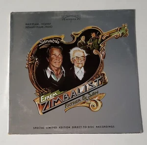 LIMITED ED #7591 Zimbalist Father & Son Violin Sonatas LP D2D 1977 UMB-DD3 - Picture 1 of 9