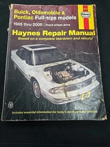 Haynes Buick Oldsmobile Pontiac Full-Size Models 1985 thru 2005 Repair Manual - Picture 1 of 3