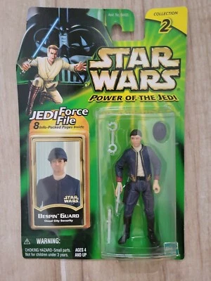 НОВАЯ ФИГУРКА ОХРАННИКА НА БУЛАВКЕ HASBRO STAR WARS POWER OF THE JEDI CLOUD CITY! c85 - Изображение 1 из 2