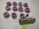 SIOUX VALVE SEAT PINK GRINDING WHEELS  SET OF 11 PIECES STONE HOLDER STAR DRIVE
