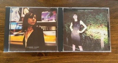 PJ HARVEY Set: To Date & Good Fortune Promo CDs (2) Island (c) 2000 - VG - Image 1 of 3