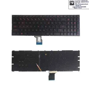 US Laptop Keyboard for Asus ROG Strix FX502VM Black with Backlit and Small Enter - Foto 1 di 5