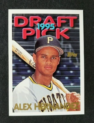1995 Topps Traded ~ Alex Hernandez  Rookie Card #69T ~ Pirates - Image 1 of 2