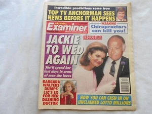 NATIONAL EXAMINER-MARCH 22,1994 JACKIE KENNEDY - Picture 1 of 2