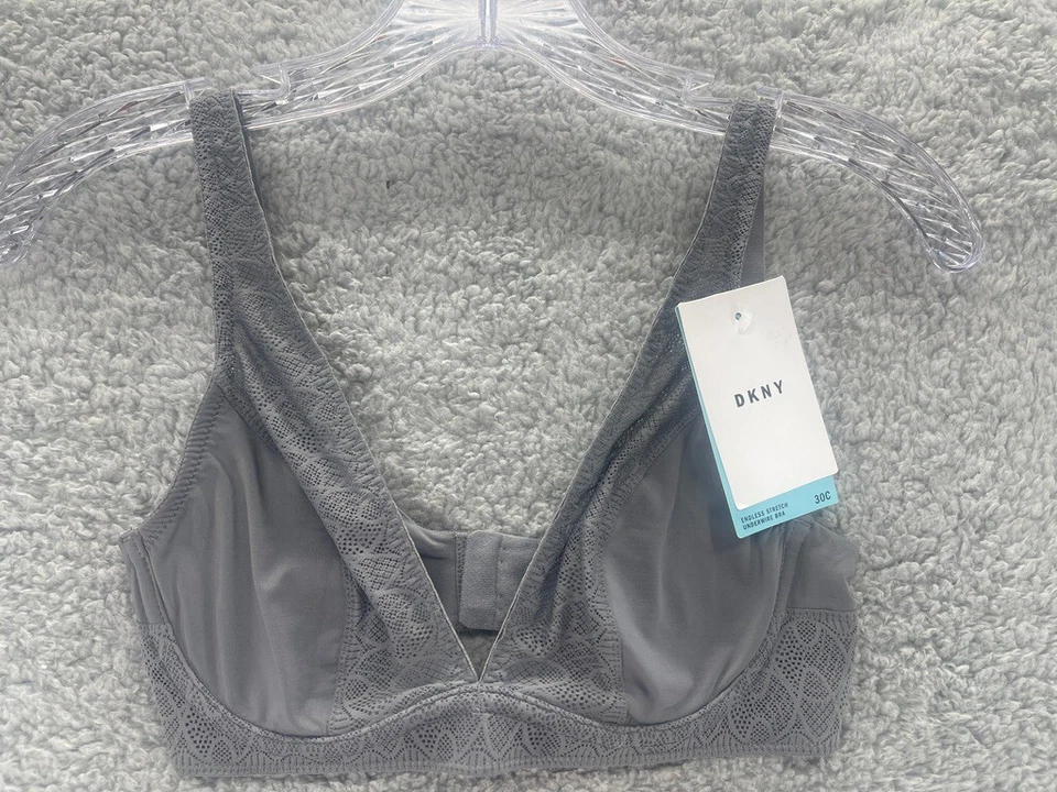 DKNY Endless Stretch Underwire Bra Blush Pink Size 34C 34 C Womens style DK7869