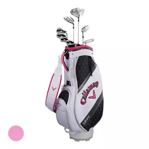 CALLAWAY SOLAIRE Golf Club Set for Ladies Pink with Cart Bag - Picture 1 of 7