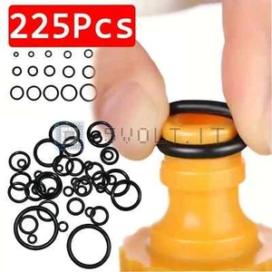Set 225pz Guarnizioni in Gomma O-Ring per Olio Rondelle - Foto 1 di 3