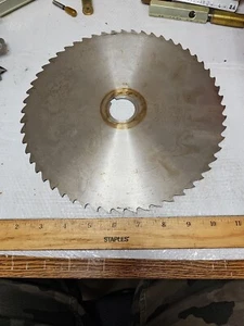 DOALL 10" x 1/4" x 1 1/4" STRAIGHT TOOTH Side Milling Cutter EXCELLENT COND - Picture 1 of 6