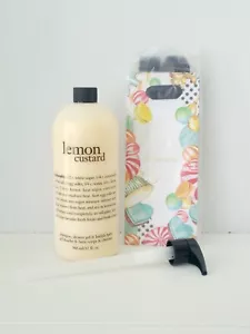Nuovo PHILOSOPHY LEMON CRESTARD 3 in 1 SHAMPOO GEL DOCCIA BAGNOSCHIUMA 32 OZ CON POMPA - Foto 1 di 5