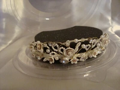 Davids свадебная тиара коллекции фарфора золото ром/IV  - Изображение 1 из 4