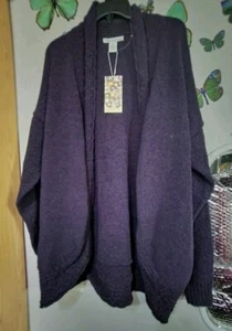 Knitted Cardigan Autumn Winter Cardigan Women Long Sleeve Size 3XL - Picture 1 of 3