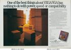 1988 VEGA VGA Video Seven Clear Difference Business Graphics Vtg Print Ad PC1
