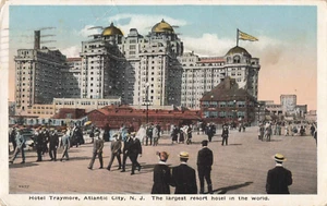 Atlantic City Boardwalk Traymore Hotel 1916 antike Postkarte 029 - Bild 1 von 2