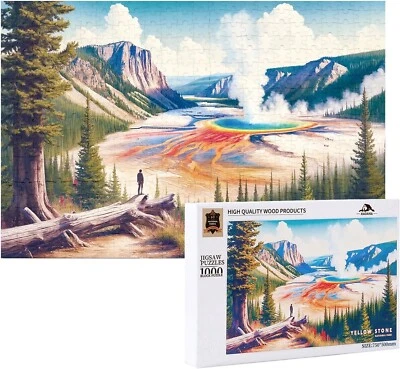 Rompecabezas Parque Nacional Piedra Amarilla 1000 Piezas, ¡Nuevo-Caja Sellada! Foto 1 de 4