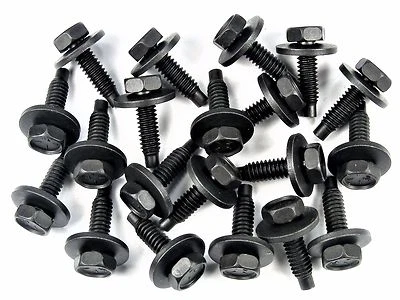 Pernos de cuerpo AMC - 1/4-20 x 15/16" de largo - 7/16" hexagonal - arandela de 3/4" - 20 pernos - #174 Foto 1 de 4