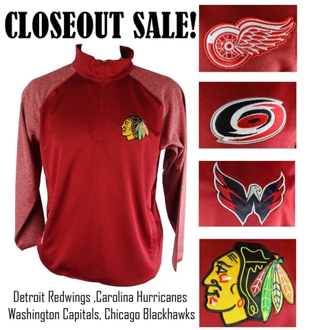 NHL G-III Men's Quarter-Zip Track Jacket - Available in Multiple Teams! Cover
