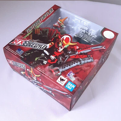 Evangelion NXEDGE 风格 EVA 单元全新 EVA 02 Alpha 可动人偶万代 — 第 1/4 张图片