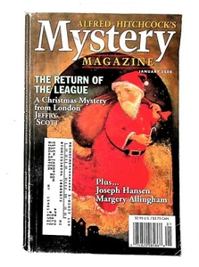 ALFRED HITCHCOCK MYSTERY MAGAZINE January 2000 Christmas Mystery Santa - Picture 1 of 1