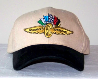 Sombrero Indianapolis Motor Speedway Logo Rueda Alada - Nuevo Sin Etiquetas Foto 1 de 4