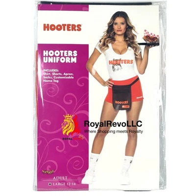 [01874494] Spirit Halloween Adulto Hooters Uniforme Disfraz Tallas Varían Foto 1 de 4
