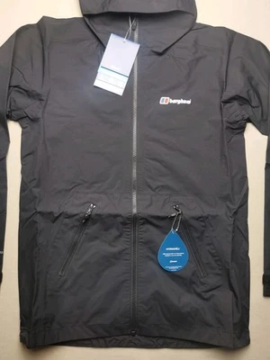 BERGHAUS Mens Size XS Deluge Pro 2.0 Lightweight Hooded Jacket (NEW) Hydroshell - Image 1 of 4
